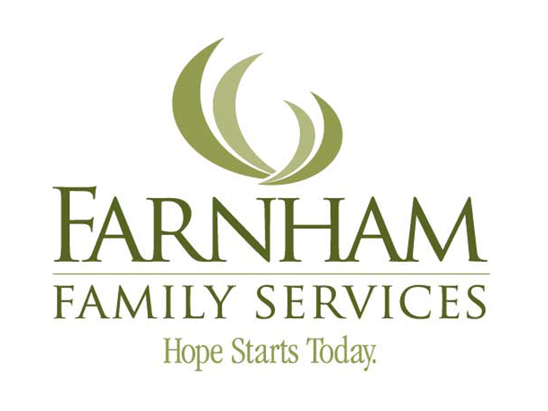 Farnham Family Services logo in green on white background.